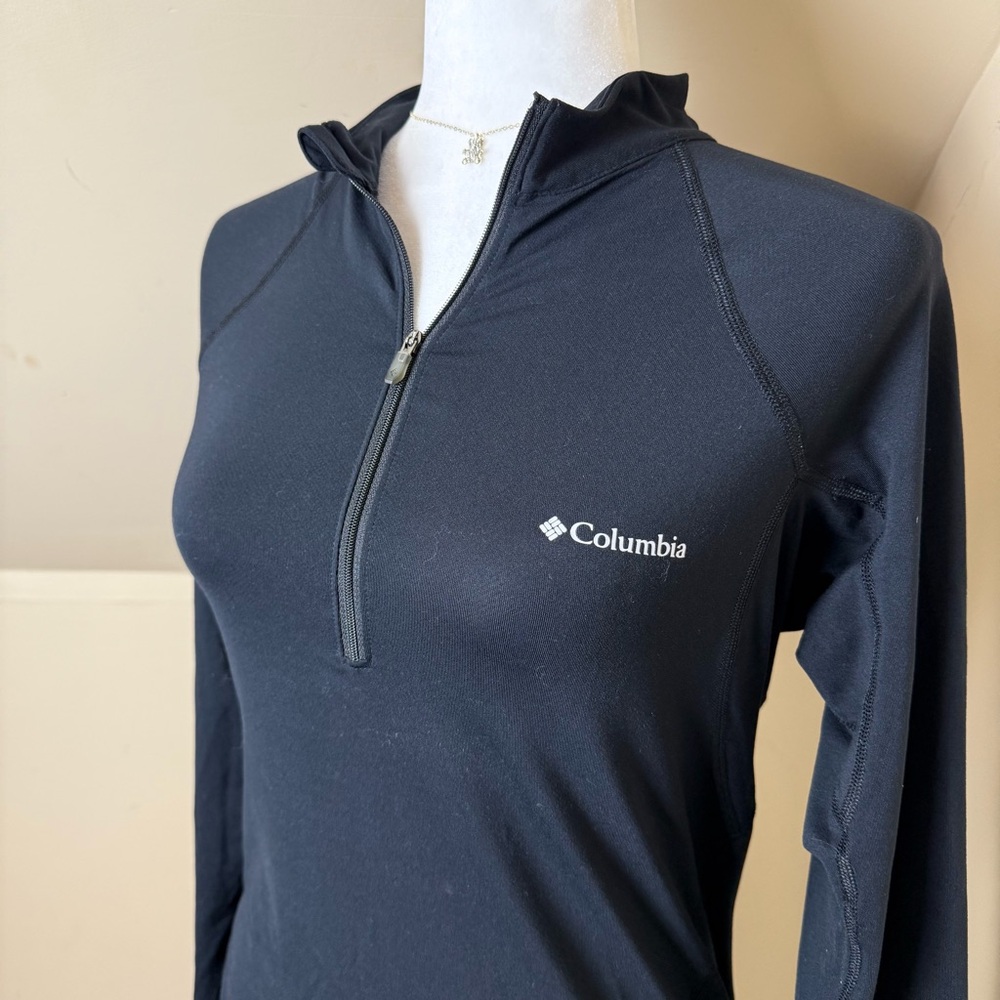 Columbia Omni-Heat Black 1/4 Zip‎ Pullover – Women’s S/P
